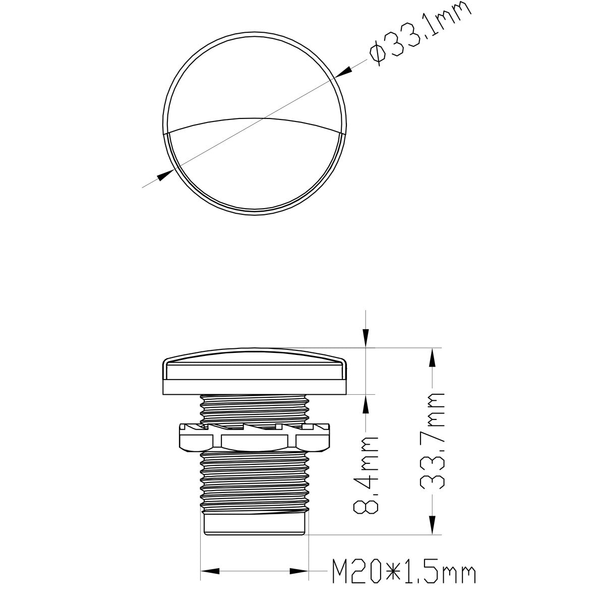 Trem Luce di cortesia a LED da incasso