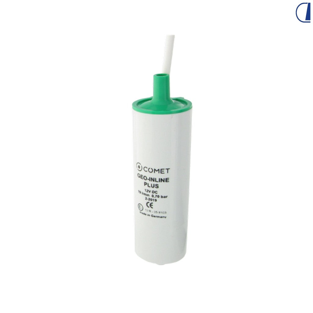 Di-Tec Pompa in linea Geo-Inline Plus 12V 19 L/min per camper