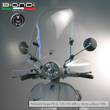 Biondi Club Parabrezza Scooter Trasparente per Vespa e Compatibili - MPN 8060900