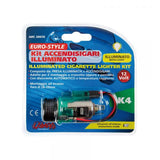 Lampa Euro-Style, kit accendisigari illuminato 12V 39070