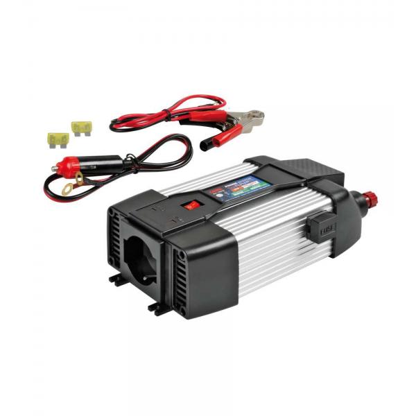 Lampa Power Inverter PSW300, trasformatore a onda sinusoidale pura 12V > 230V 74516