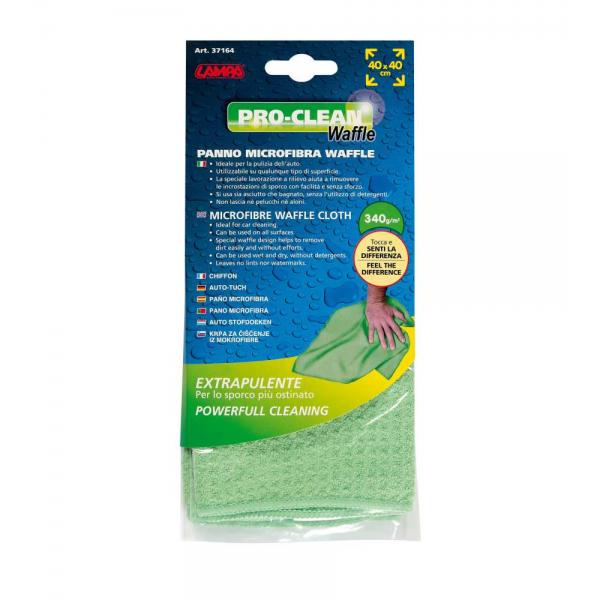 Lampa Pro-Clean - 40x40 cm - Panno extrapulente - Tessuto waffle 37164