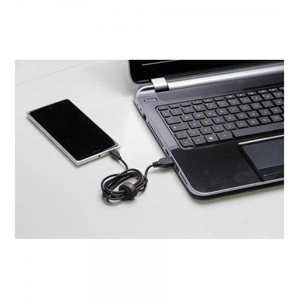 Lampen-USB-Kabel > Micro-USB - 100 cm - Schwarz 38931