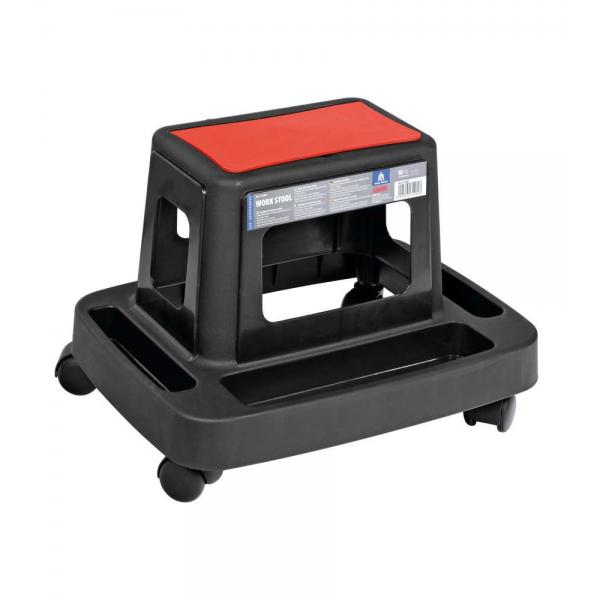 Taburete de trabajo Lampa, taburete de trabajo con ruedas 71489