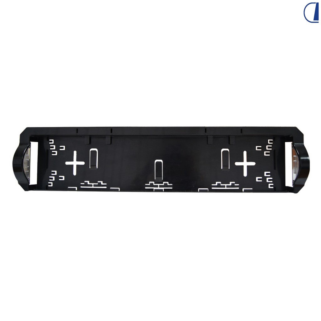 Di-Tec Portatarga con luce LED e connettore Super-Seal