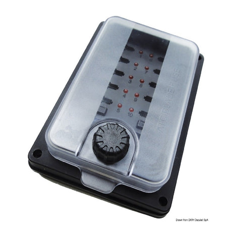 Osculati Scatola portafusibili lamellari 10 uscite 14.100.65