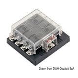 Caja de fusibles de cuchilla impermeable Osculati 14.100.70