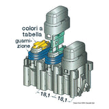 Osculati Portafusibili con coperchio componibili 14.117.01