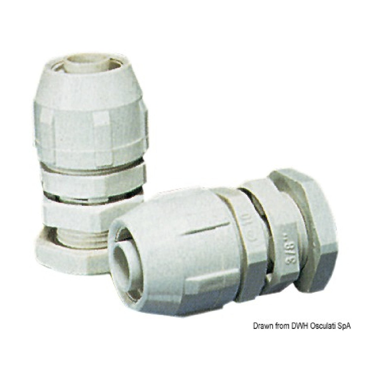 Osculati Conector de manguera flexible 14.144.21