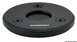Scanstrut Premistoppa alluminio nero Low Profile diametro 4/9 mm