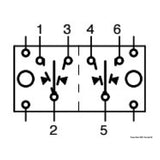 Interruptor de encendido-apagado-encendido Contura de Carling Technologies
