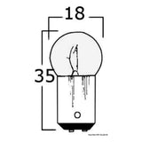 Osculati Bombilla bipolar 12/24 V 5/10 W 14.200.00