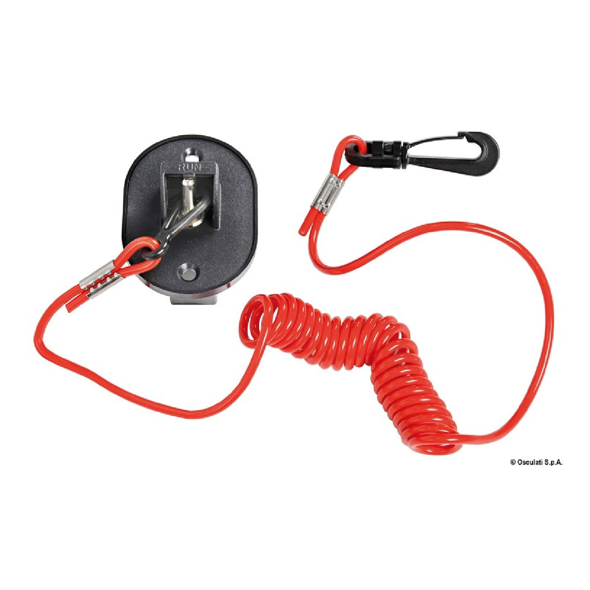 Osculati Interruptor de seguridad - desconecta la corriente para motores fueraborda 14.204.90