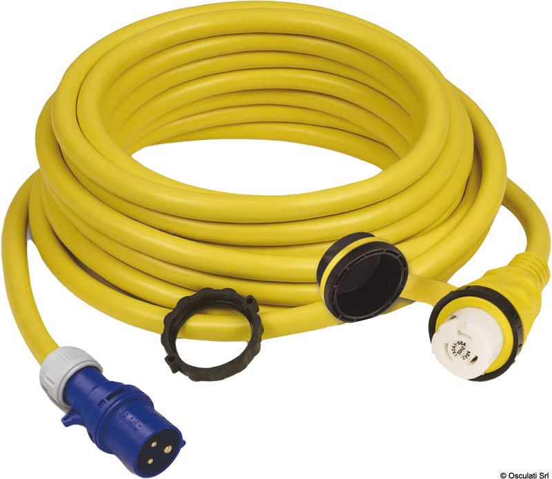 Cable Marinco 32A 230V 15m con enchufe europeo