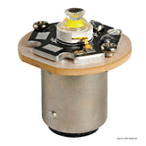 Bombilla LED Osculati para luces de fondeo BA15D con pasadores de bayoneta alineados 14.223.00