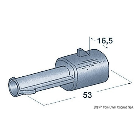 Osculati Connettori stagni in plastica 14.235.10