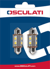 Osculati 2 Bombillas LED tipo fusible 36 mm 2W 14.300.33