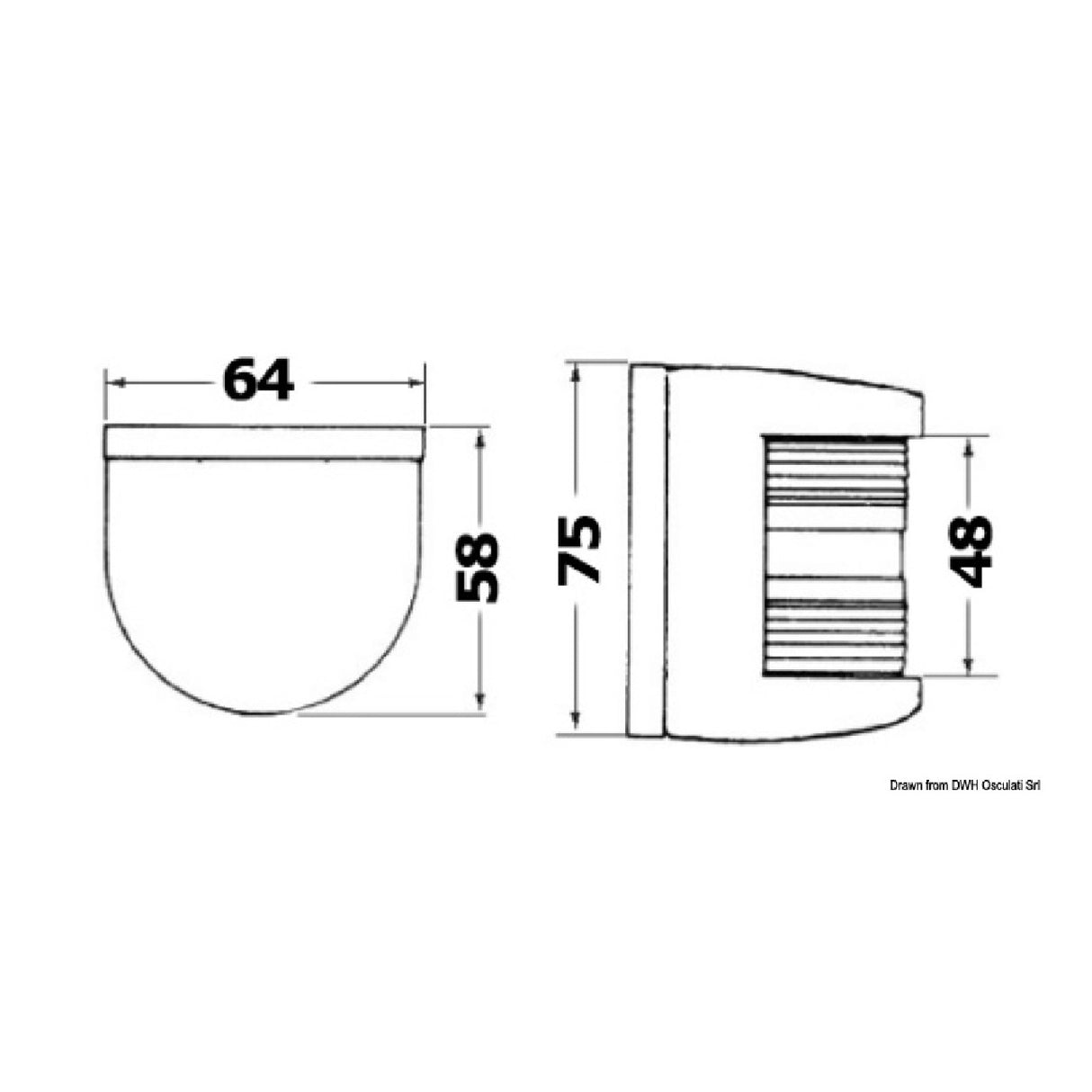 Osculati 2 Lampadine LED a siluro 39 mm 3000 K 14.301.22 - 1 confezione da 1 pezzi 14.301.22
