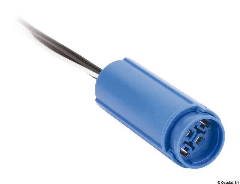 Conector precableado Osculati con disyuntor de 10 A para 14.315.XX 14.315.32