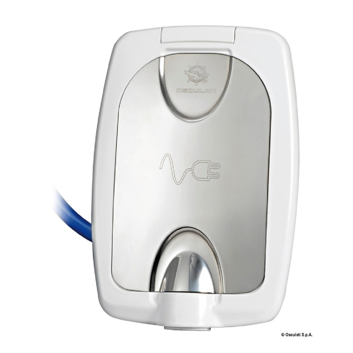 Osculati R-Evolve 16 A drehbare Steckdose 14.321.16