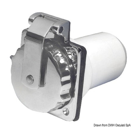 Osculati AISI 316 Steckdose 50 A 220 V 14.325.00