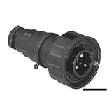 Osculati Presa esterna Bulgin contatti maschio 14.350.02