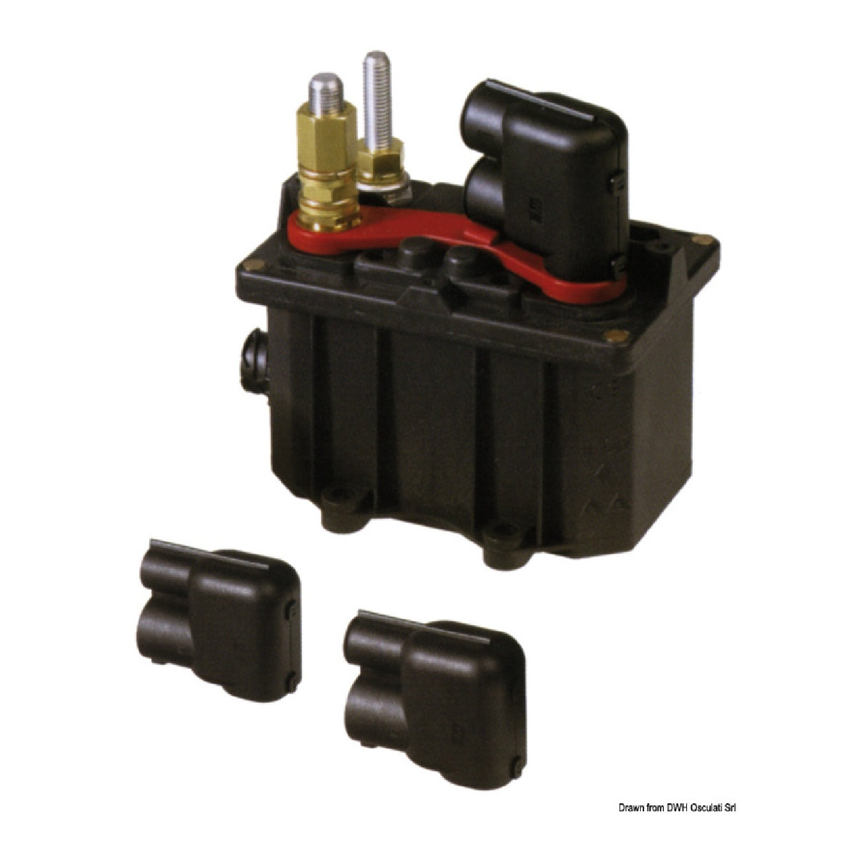 Interruptor/contactor de batería Osculati 24 V 14.383.24