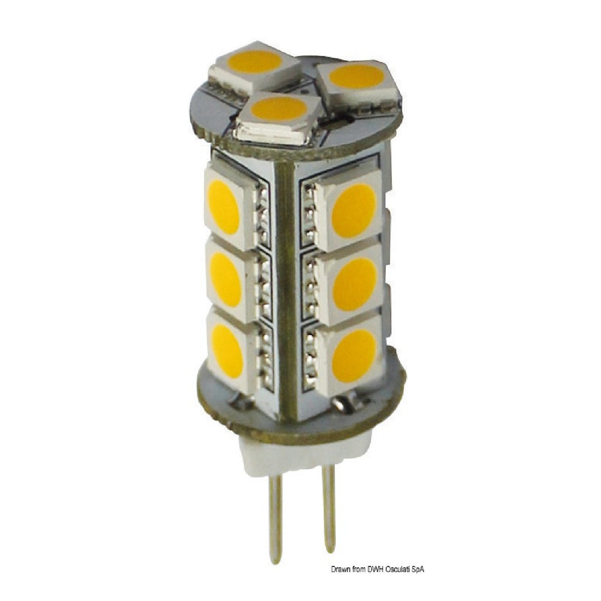 Bombilla LED SMD Osculati con casquillo G4 para focos 14.441.11