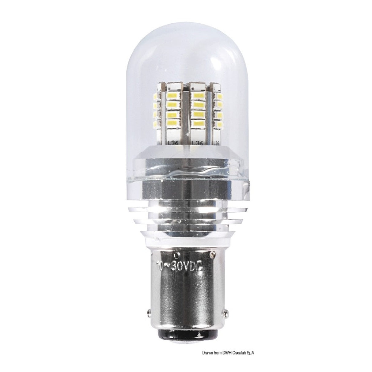 Osculati LED-Lampe 12/24 V 1,2-2,5-3-23-28-30 W 14.443.15