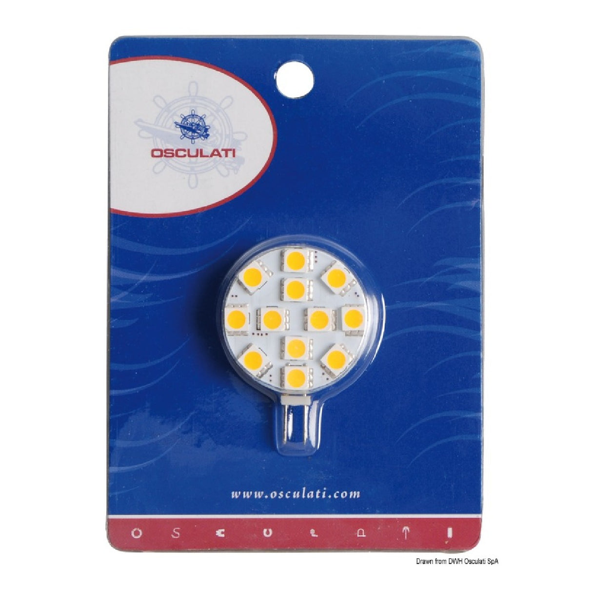 Osculati SMD LED bulb G4 socket 14.450.01