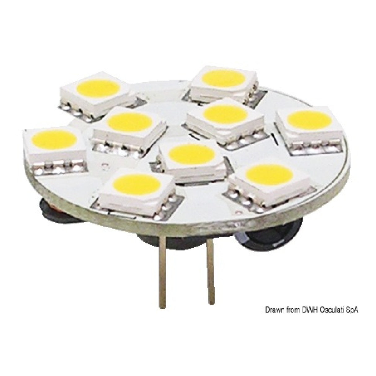 Bombilla LED SMD Osculati con casquillo G4 14.450.01