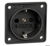 Berker Presa schuko nero antracite
