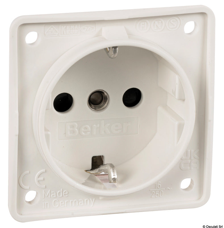 Berker Presa schuko bianca