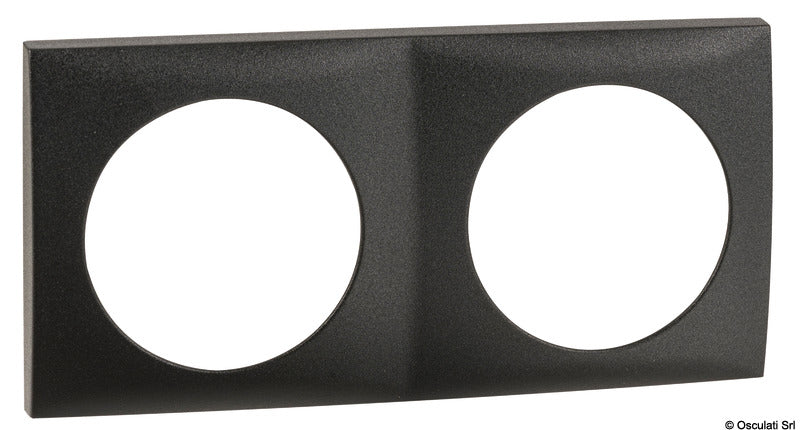 Berker Cornice doppia nero antracite
