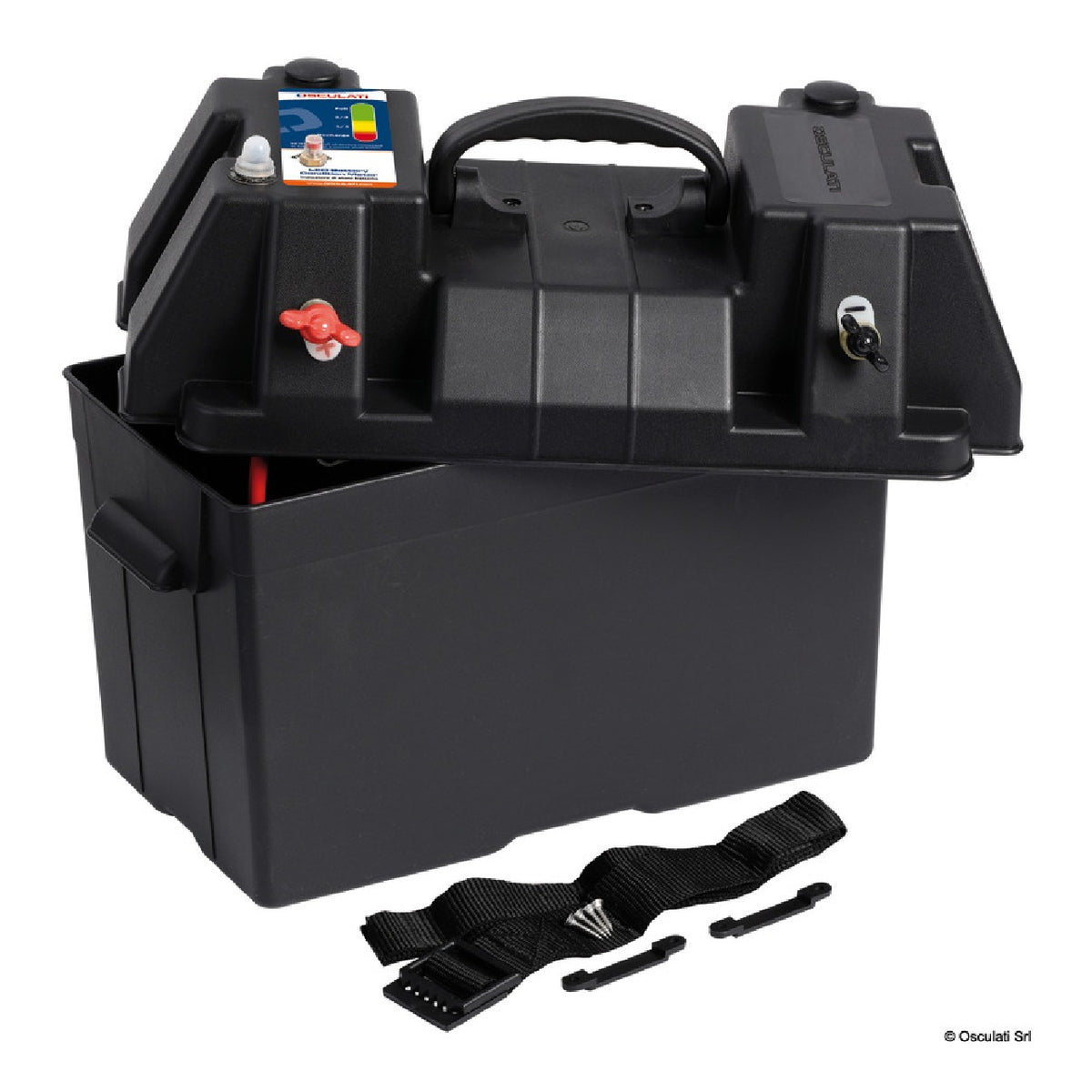 Caja de batería de polipropileno Osculati 100/120 A 14.546.00