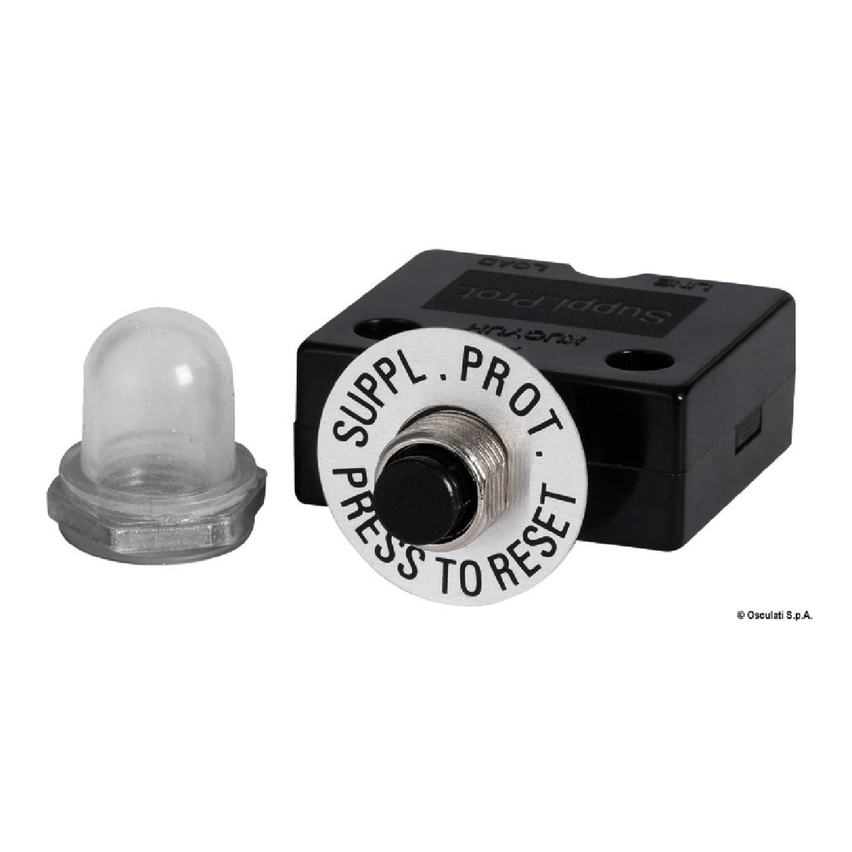Fusible automático Osculati con protección térmica 14.733.05