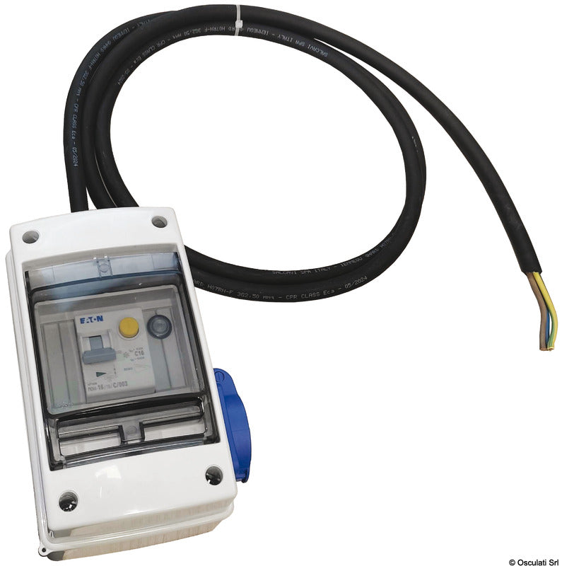Osculati Quadro elettrico 16 A con presa shuko 14.737.16