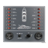 Osculati Pannello elettrico con 14 utenze 14.809.00