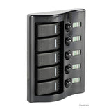 Osculati Pannello elettrico con interruttore carenato colore grafite 14.843.03