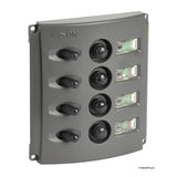 Osculati Pannelli elettrici con fusibili automatici e doppio LED 14.850.04