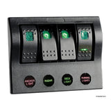 Osculati PCP Compact series electric panel with circuit breaker + LED 14.860.04