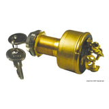 Llave de encendido Osculati de 5 contactos y 15 A 14.918.30