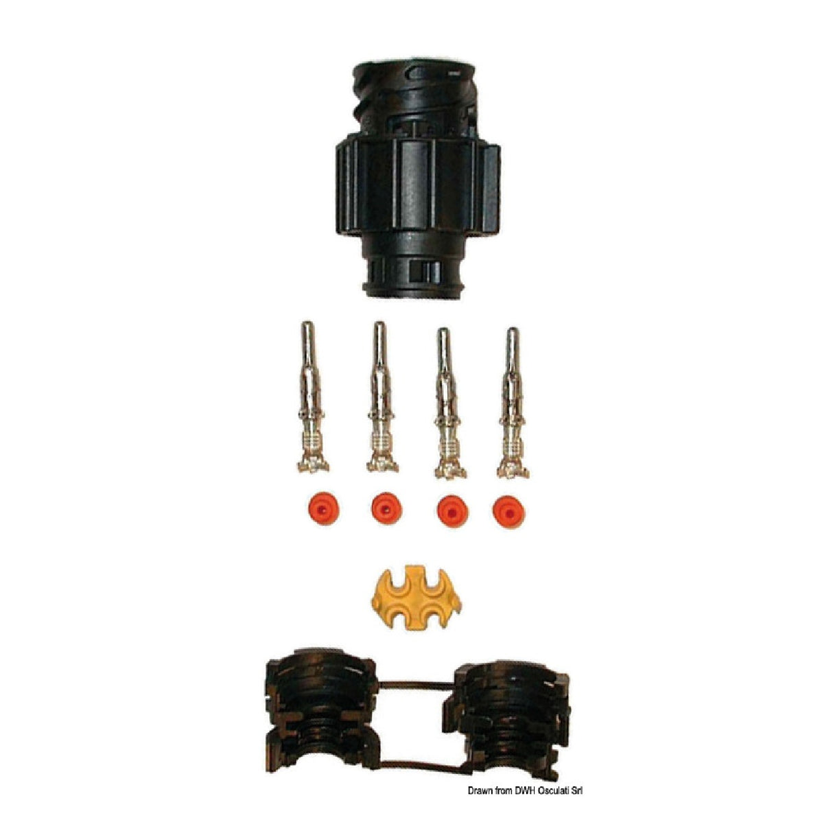 Osculati Interruttore/deviatore per batterie Selecta New 14.921.00