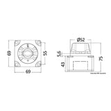 Osculati Deviatore batteria 14.923.02 14.923.02