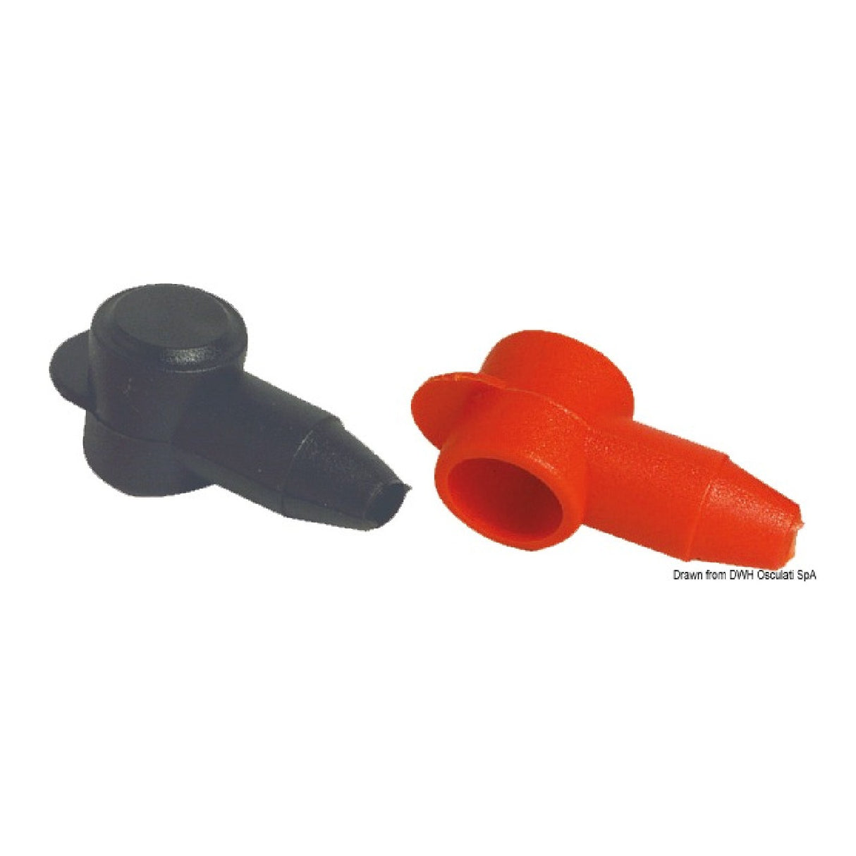 Osculati Isolierkappen Schwarz 14.987.01
