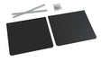 Lampa Coppia paraspruzzi camion in PVC nero - 45x35 cm 14012