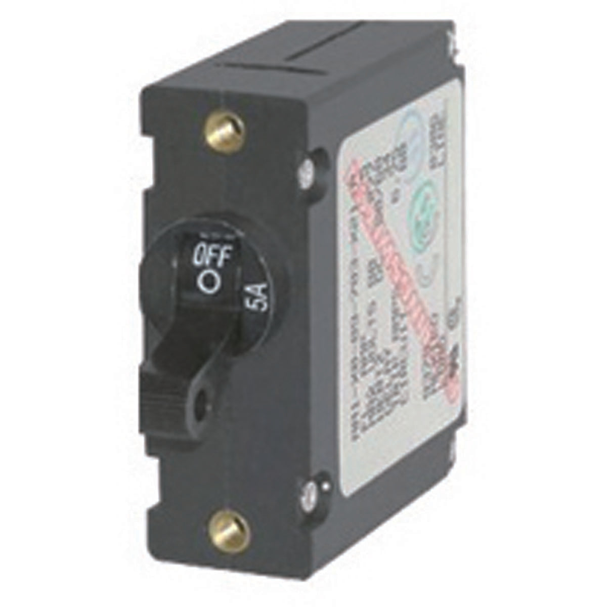 Blue Sea Magneto idraulico Toggle A-Series CA-CC Levetta nera