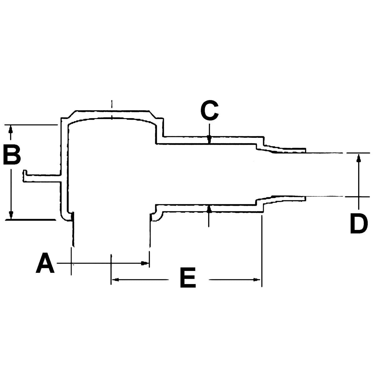 Trem Schwarze Isolierkappe 16