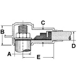 Trem Cappuccio isolanti rosso 16