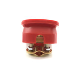 Trem snap-fit ​​battery clamp